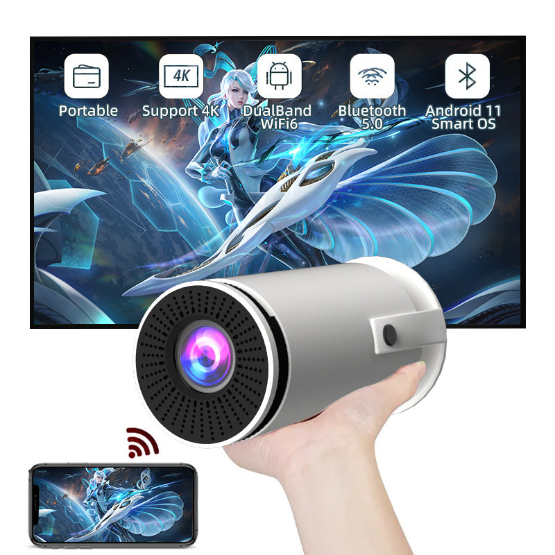 Barrel Machine Hy300 Smart Anzhuohd Projection Screen Home Recommend Projector